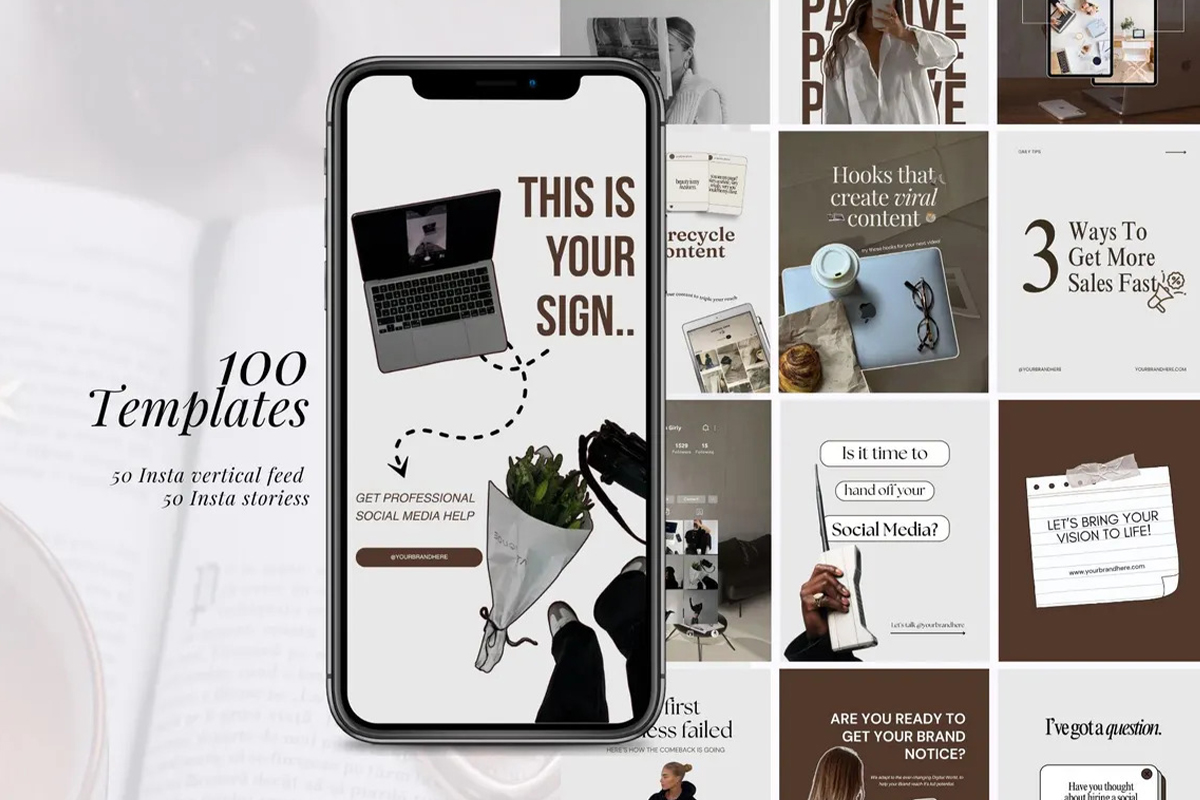 100_Aesthic_Instagram_SMM_Templates_v2